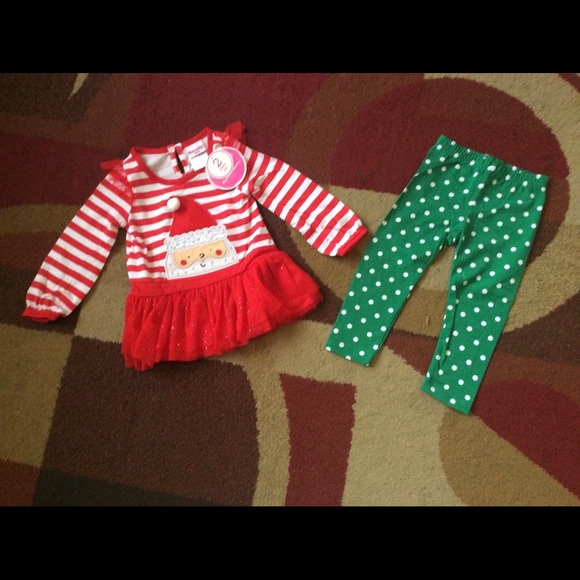 Girl’s holiday outfit NWT 12 months - Picture 3 of 8